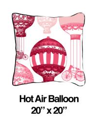 Hot Air Balloon Pink